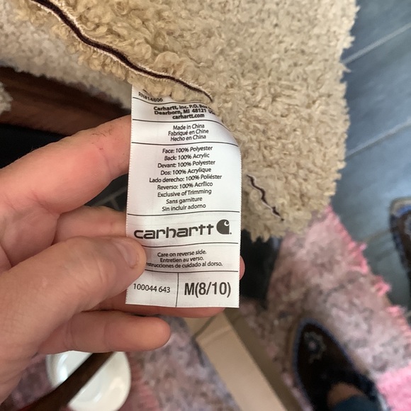 Carhartt vintage Sherpa lined chore barn long coat - Picture 7 of 7